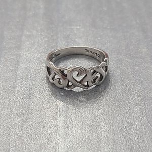 Tiffany & Co Paloma Picasso Loving Heart Ring Size 7